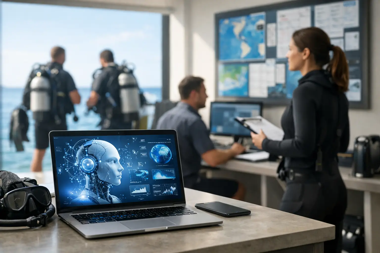 AI for Dive Center Operations That Actually Helps