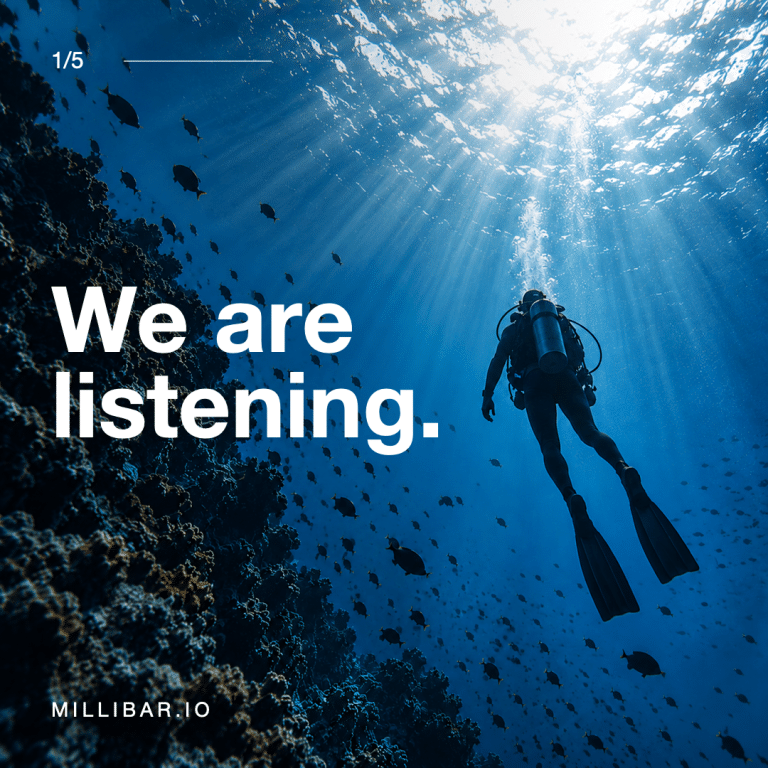 We are listening